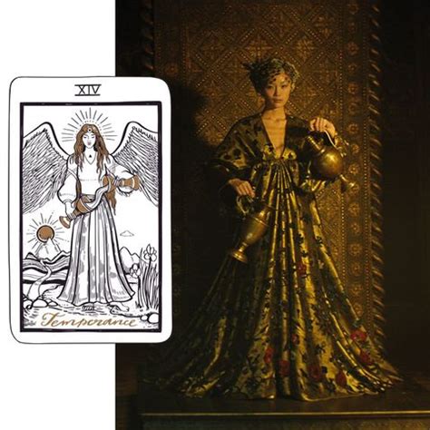 dior couture tarot cards.